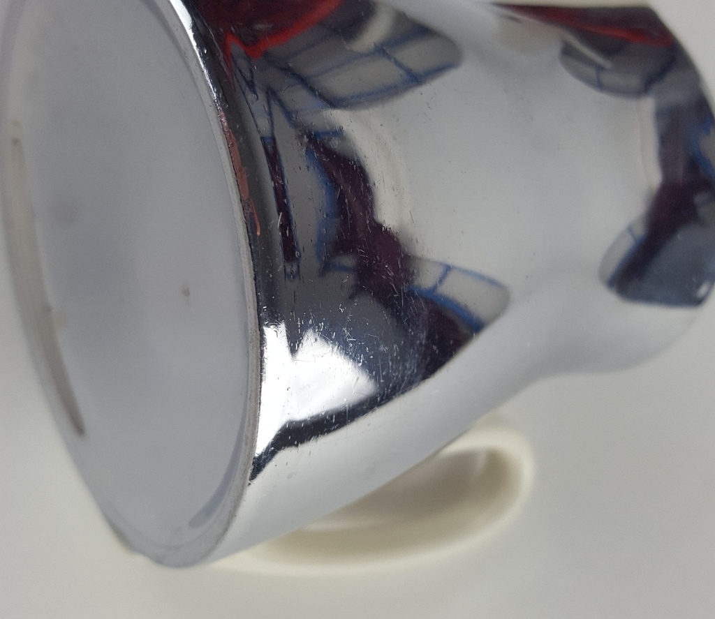 [458142471] Porzellan Milchkännchen mit Metallüberzug H 8 cm Bild 5