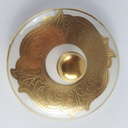 [458142473] Zuckerdose Goldrand Golddekor Hertel Jacob Rehau Form 01462 Elfenbein Beige gebraucht - gut Bild 5