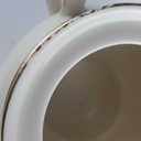 [458142473] Zuckerdose Goldrand Golddekor Hertel Jacob Rehau Form 01462 Elfenbein Beige gebraucht - gut Bild 6