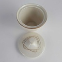 [458142477] Zuckerdose Goldrand Plankenhammer Bavaria gebraucht - gut Bild 3