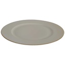 [458142485] Speiseteller Essteller Goldrand 24,8 cm Seltmann Weiden Vohenstrauß elfenbein Beige gebraucht - akzeptabel Bild 2