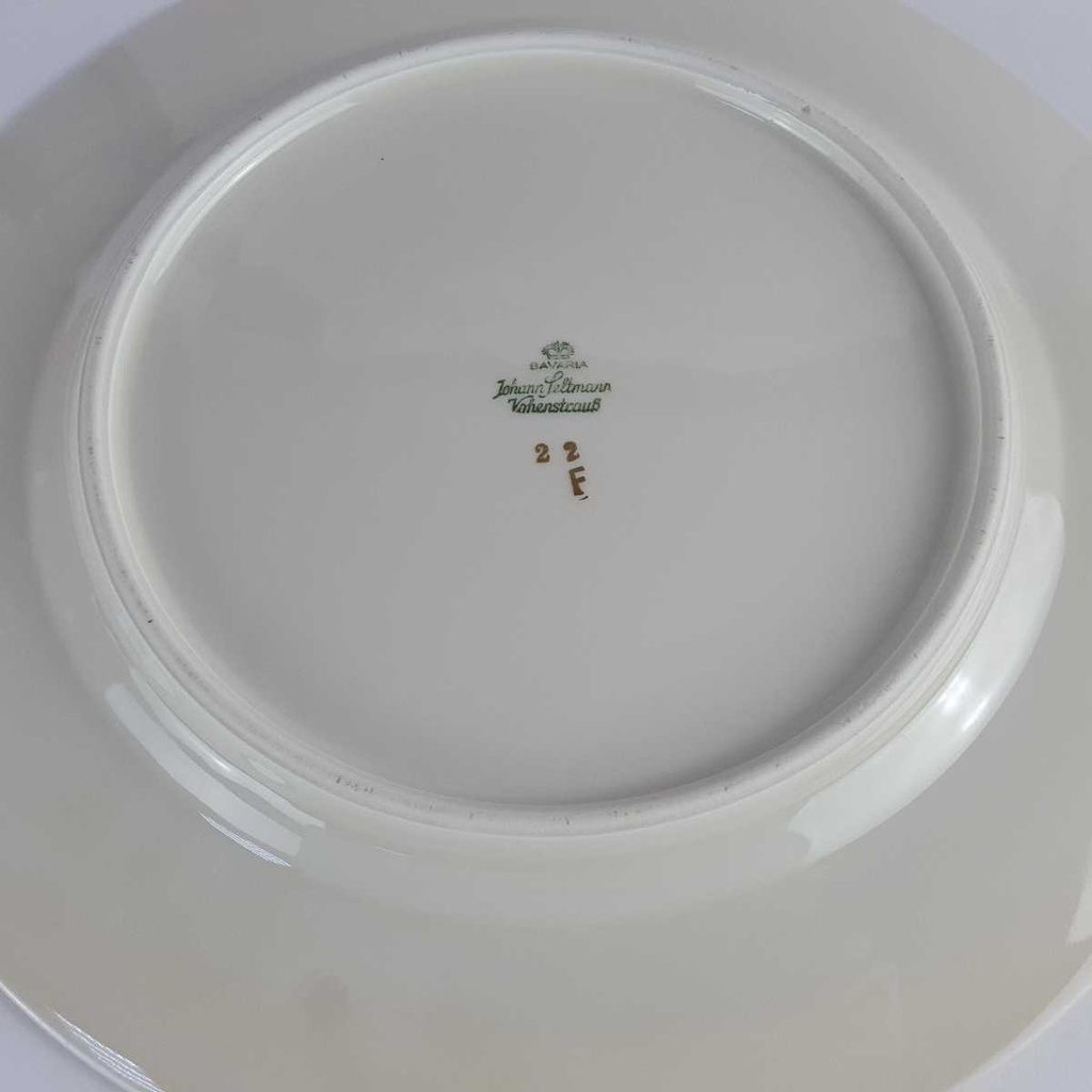 [458142485] Speiseteller Essteller Goldrand 24,8 cm Seltmann Weiden Vohenstrauß elfenbein Beige gebraucht - akzeptabel Bild 5