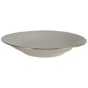 [458142494] Suppenteller Goldrand 22,1 cm Bareuther elfenbein 44 Bavaria gebraucht - gut Bild 2