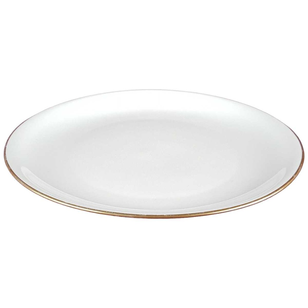 [458142498] Speiseteller Essteller Goldrand 24,5 cm Eschenbach Alte Formen gebraucht - gut Bild 2