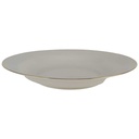 [458142500] Suppenteller Goldrand 22,6 cm Winterling Marktleuthen Elfenbein Bavaria gebraucht - gut Bild 2