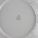 [458142500] Suppenteller Goldrand 22,6 cm Winterling Marktleuthen Elfenbein Bavaria gebraucht - gut Bild 4