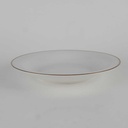 [2119092] 6er Set Suppenteller Goldrand 22,3 cm Mitterteich weiß Bavaria gebraucht - gut Bild 6