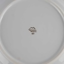 [2119092] 6er Set Suppenteller Goldrand 22,3 cm Mitterteich weiß Bavaria gebraucht - gut Bild 7