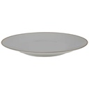 [458142502] Speiseteller Essteller Goldrand 24 cm Mitterteich weiß Bavaria gebraucht - gut Bild 2