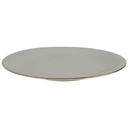 [458142503] Speiseteller Essteller Goldrand 24 cm Winterling Marktleuthen Elfenbein Beige Bavaria gebraucht - gut Bild 2