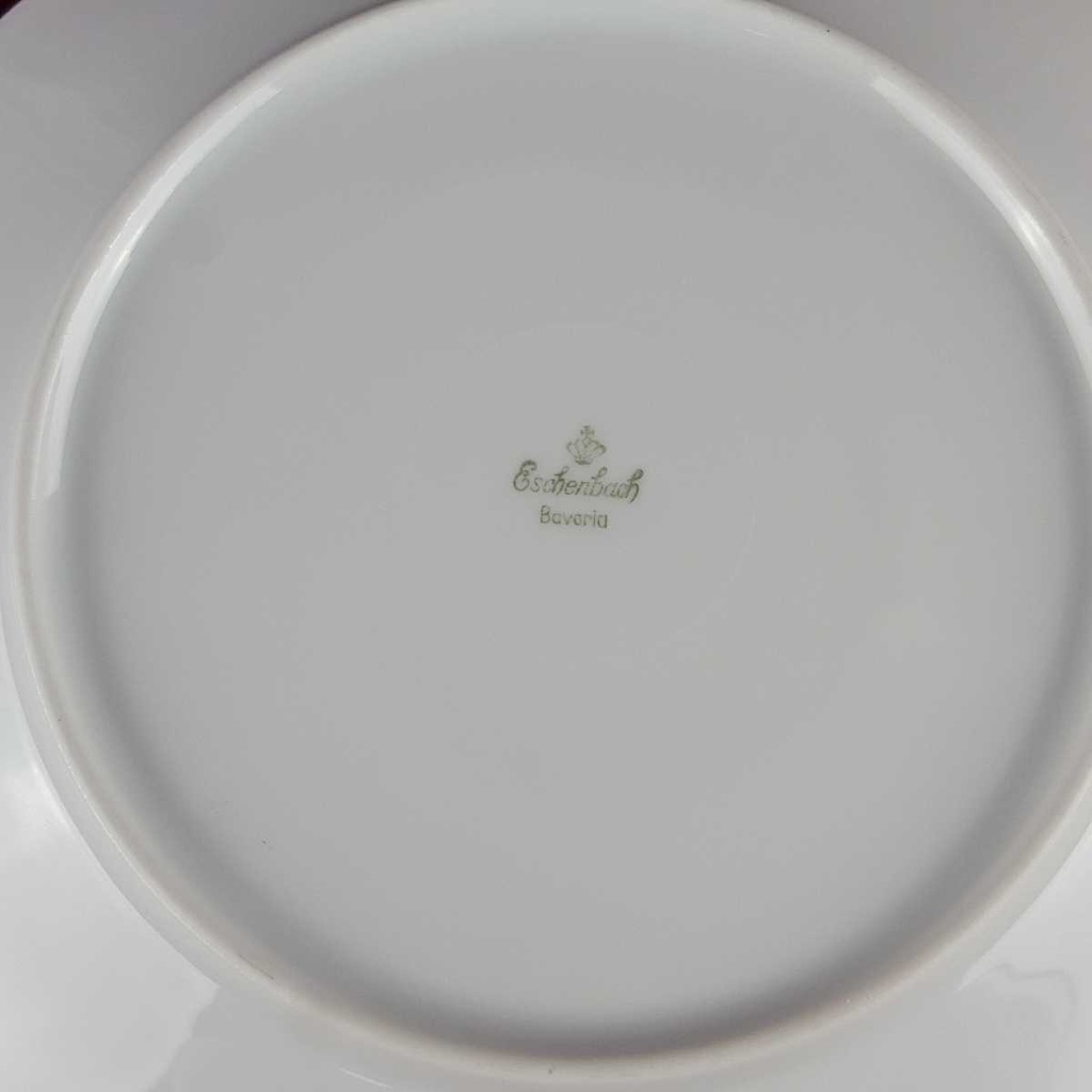 [458142505] Kuchenteller Dessertteller 20,2 cm Eschenbach Geriffelt weiß Bavaria gebraucht - akzeptabel Bild 4