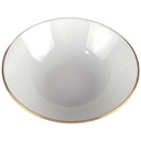 [458142506] Schüssel Goldrand 21,2 cm Heinrich weiß gebraucht - gut Bild 2