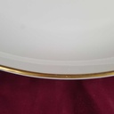 [458142507] Servierplatte Kuchenplatte mit Henkeln Goldrand Fürstenberg Form 456 gebraucht - gut Bild 3