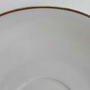 [458142511] Untertasse Goldrand 14,5 cm Seltmann Weiden Weiß gebraucht - gut Bild 2