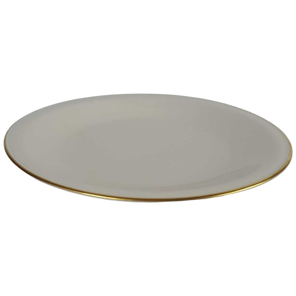 [458142514] Kuchenteller Dessertteller Goldrand 19 cm Fürstenberg Form 456 gebraucht - akzeptabel Bild 2