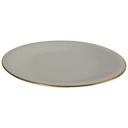 [458142514] Kuchenteller Dessertteller Goldrand 19 cm Fürstenberg Form 456 gebraucht - akzeptabel Bild 2