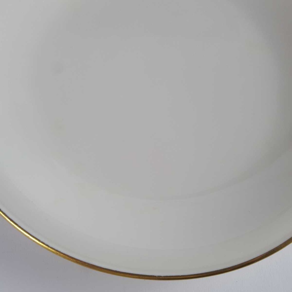 [458142514] Kuchenteller Dessertteller Goldrand 19 cm Fürstenberg Form 456 gebraucht - akzeptabel Bild 3