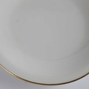 [458142514] Kuchenteller Dessertteller Goldrand 19 cm Fürstenberg Form 456 gebraucht - akzeptabel Bild 3