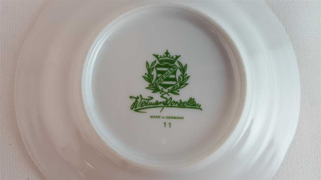 [45814255] Tasse Espressotasse Weimar Porzellan gebraucht - sehr gut Bild 6