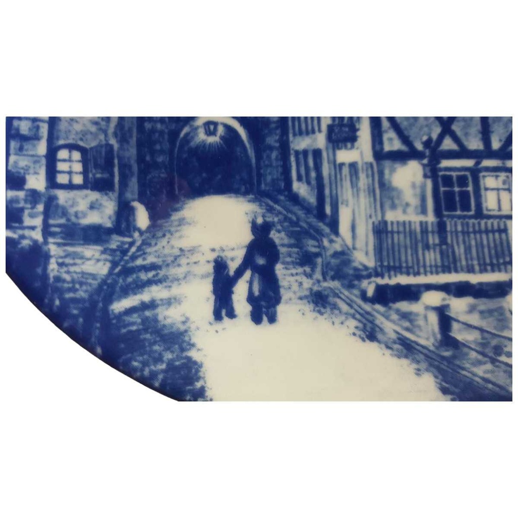 [45814261] Wandteller Sammelteller Royal Bavaria Blau gebraucht - gut Bild 2