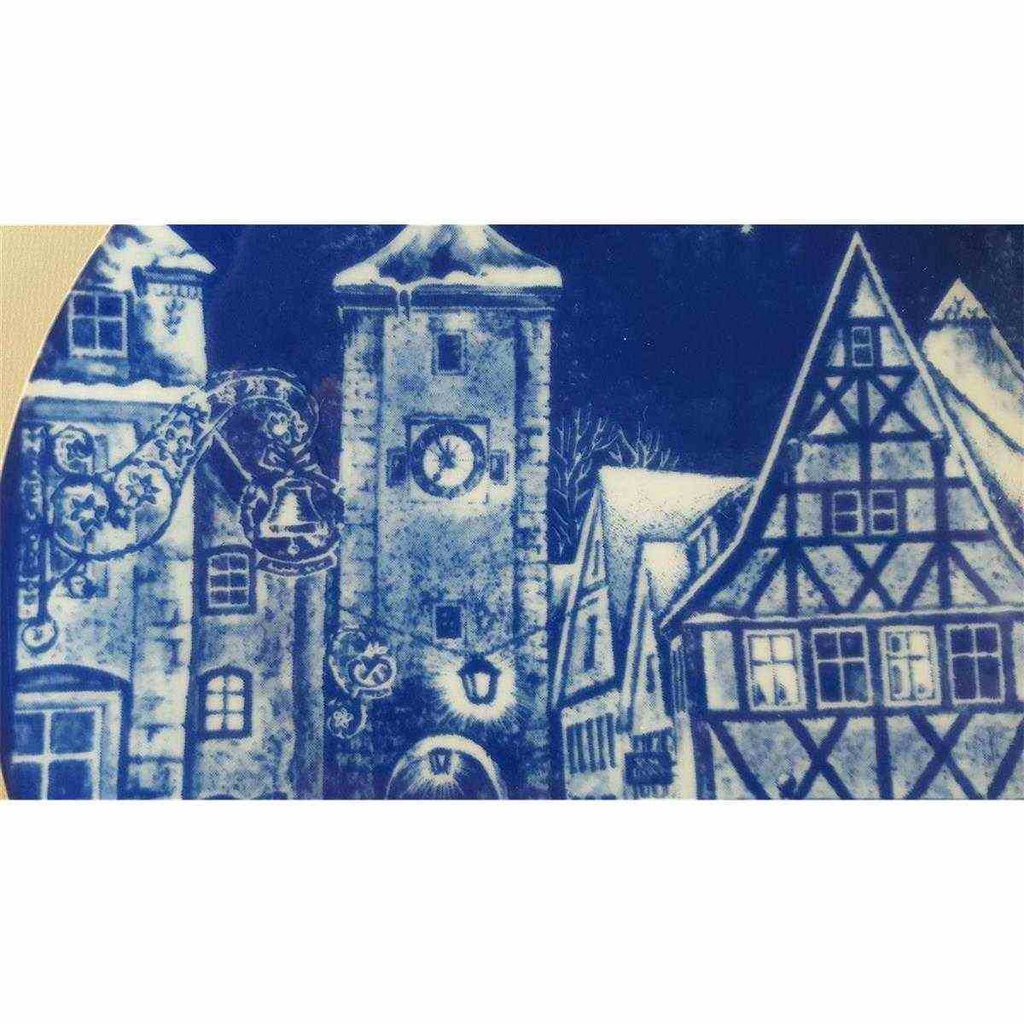[45814261] Wandteller Sammelteller Royal Bavaria Blau gebraucht - gut Bild 4