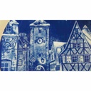 [45814261] Wandteller Sammelteller Royal Bavaria Blau gebraucht - gut Bild 4