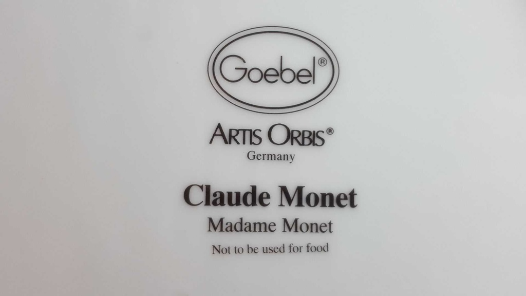 [45814263] Wandteller Goebel Artis Orbis Claude Monet gebraucht - sehr gut Bild 6