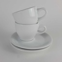 [458142673] Kaffeetasse mit Untertasse Kahla Weiß gebraucht - sehr gut Bild 8