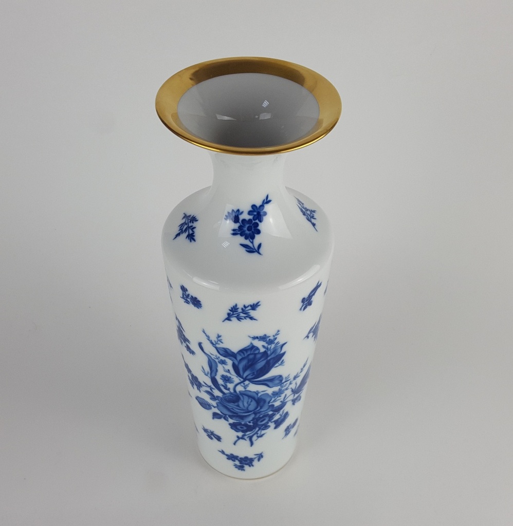 [458142674] Vase Goldrand Bavaria 30,5 cm Jaeger & Co gebraucht - gut Bild 2