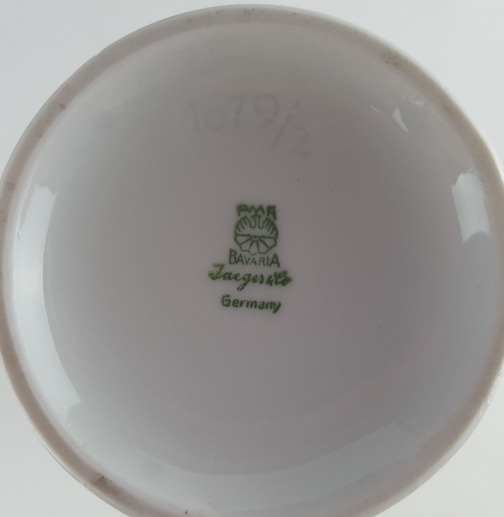 [458142674] Vase Goldrand Bavaria 30,5 cm Jaeger & Co gebraucht - gut Bild 6