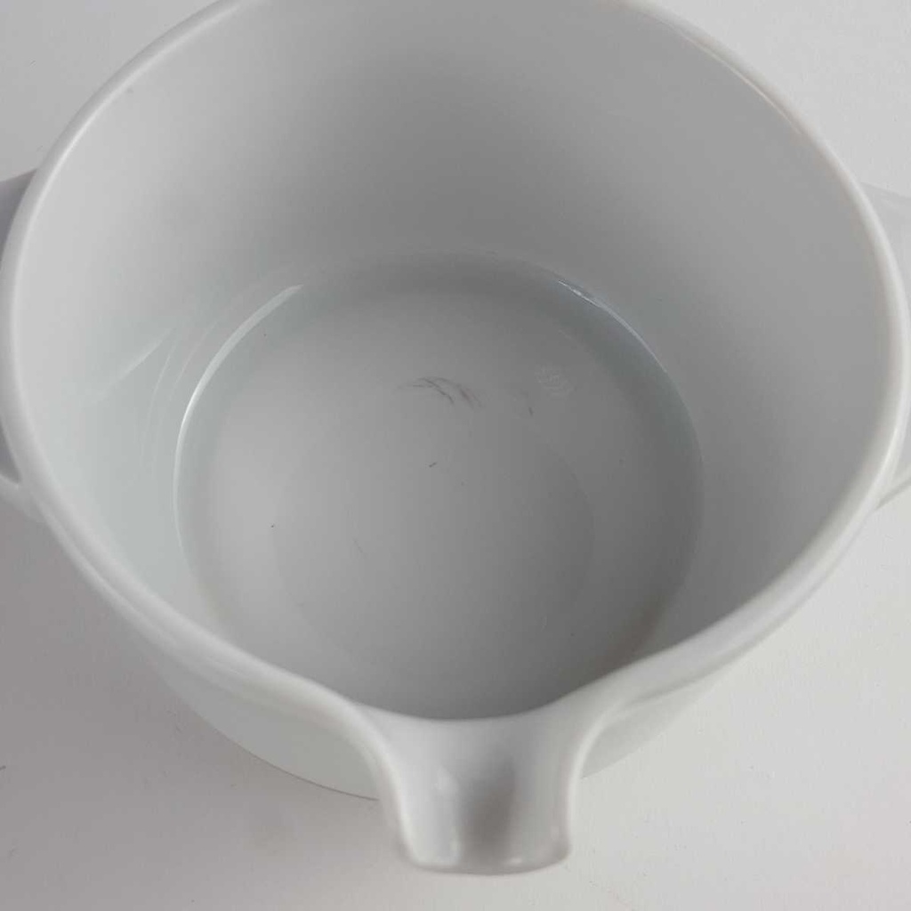 [458142675] Sauciere Hutschenreuther Arzberg Form 4803 grüner Rand gebraucht - gut Bild 3