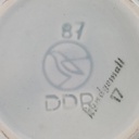 [458142676] Zuckerdose handgemalt DDR 9,2 cm Elsterwerda gebraucht - gut Bild 6