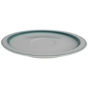 [458142677] Untertasse 15,1 cm Melitta Berlin Pastellgrün gebraucht - gut Bild 2