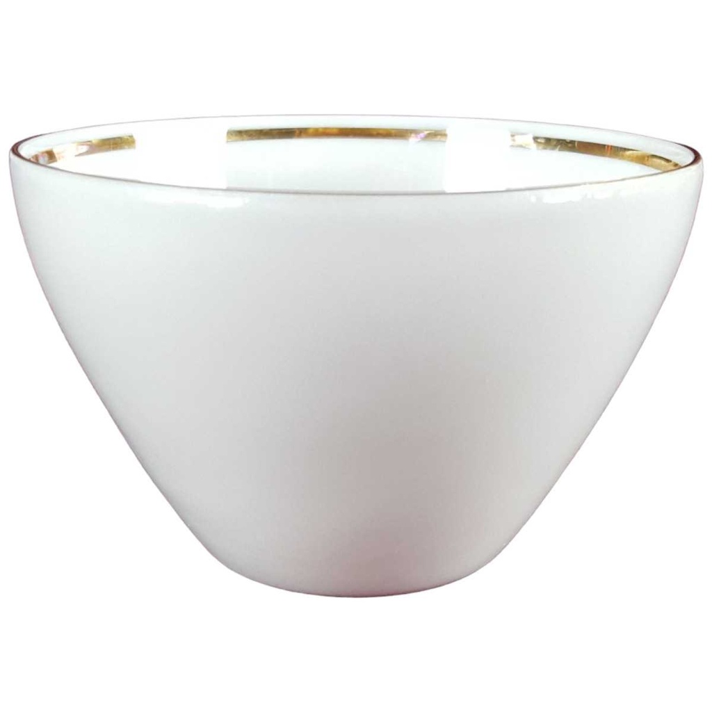 [458142679] Kaffeetasse Goldrand Seltmann Weiden Roma weiß gebraucht - gut Bild 2