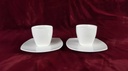[2119093] 2er Set Kaffeetasse mit Untertasse 4tlg Arzberg Retsch Weiß gebraucht - gut Bild 3