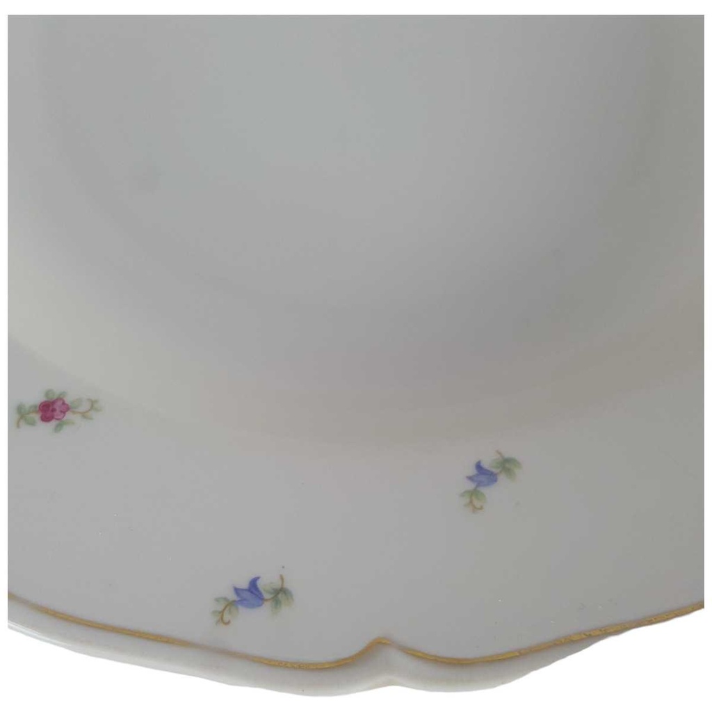 [458142691] Suppenteller Goldrand 23,1 cm Seltmann Weiden Streublümchen gebraucht - akzeptabel Bild 2