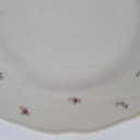 [458142692] Speiseteller Essteller Goldrand 25 cm Seltmann Weiden Streublümchen gebraucht - akzeptabel Bild 3