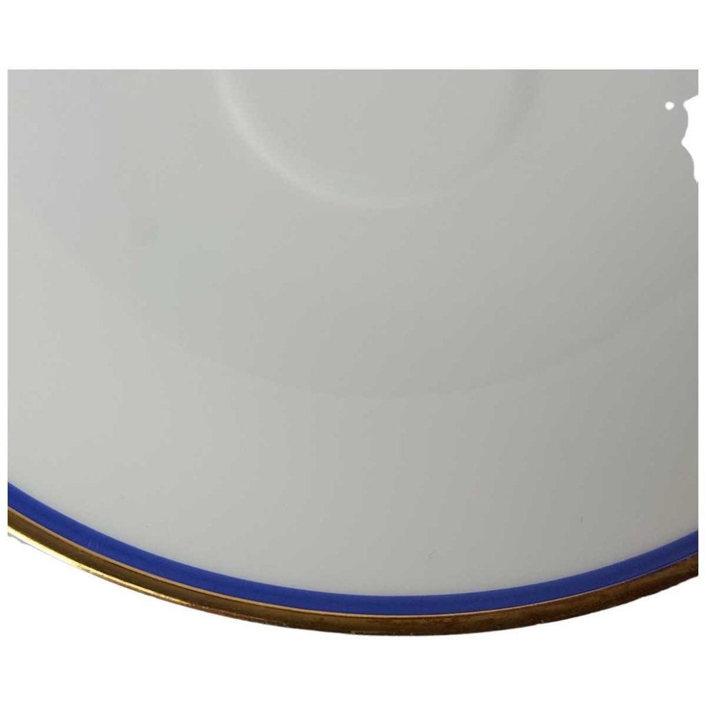 [458142696] Untertasse 15 cm Arzberg Rand Blau Gold gebraucht - gut Bild 2