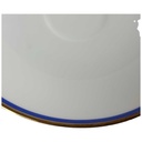 [458142696] Untertasse 15 cm Arzberg Rand Blau Gold gebraucht - gut Bild 2