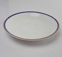 [458142696] Untertasse 15 cm Arzberg Rand Blau Gold gebraucht - gut Bild 3