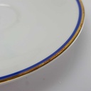 [458142696] Untertasse 15 cm Arzberg Rand Blau Gold gebraucht - gut Bild 4