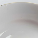 [458142702] Speiseteller Essteller Goldrand 24,4 cm Schirnding Bavaria weiß gebraucht - akzeptabel Bild 3