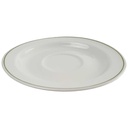 [458142709] Untertasse 14,2 cm Villeroy & Boch Gallo Secunda Bäumchen Mandarin gebraucht - gut Bild 2