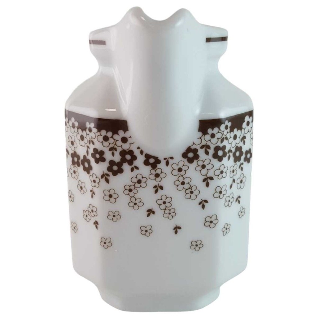 [45814271] Milchkännchen Arabella Atelier Blumendekor braun Blumen gebraucht - sehr gut Bild 2