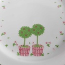 [458142710] Kuchenteller Dessertteller 19,6 cm Villeroy & Boch Gallo Secunda Bäumchen Mandarin gebraucht - gut Bild 2