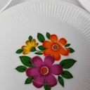 [2119095] 6er Set Kuchenteller Dessertteller Teller mini 11,5 cm Winterling Marktleuthen bunte Blumen Bavaria gebraucht - gut Bild 4