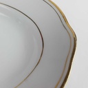 [458142714] Servierplatte Goldrand 23,6x16 cm Winterling Röslau gebraucht - gut Bild 4