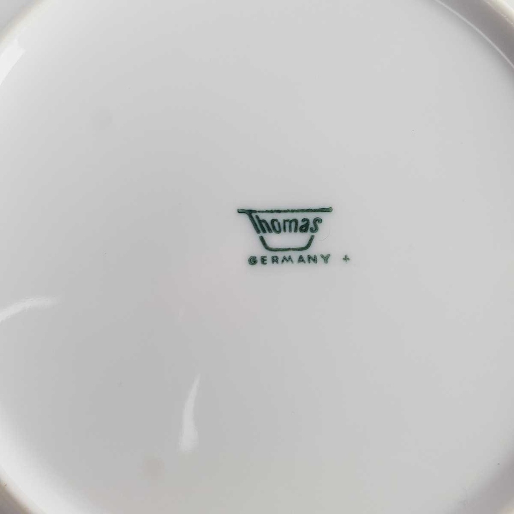 [458142716] Kuchenteller Dessertteller 18,9 cm Thomas Porzellan Lanzette rot, blau, lila gebraucht - gut Bild 5