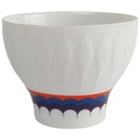 [458142717] Kaffeetasse Thomas Porzellan Lanzette rot, blau, lila gebraucht - gut Bild 2