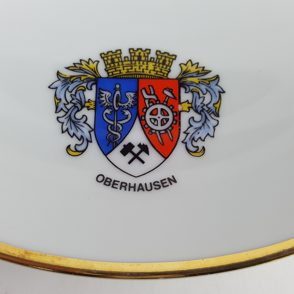 [458142727] Porzellan Sammelteller Souvenir Teller Wappen Nordrhein-Westfalen D 22 cm Bild 5